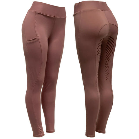 Half Seat Silicone Riding Tights – Riding Tights with Phone Pocket