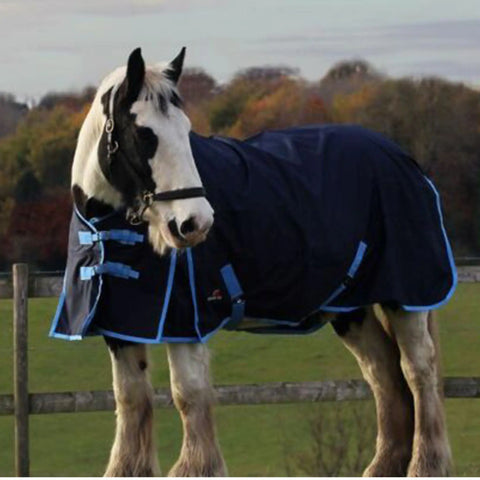 Lightweight  No Fill 0 g FIll Horse Turnout Rug – Lightweight 600D Combo Neck