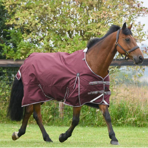 JUMP EQUESTRIAN 1200D 50 gsm Fill Turnout Rug | Lightweight Horse Rug | Waterproof Turnout Rug
