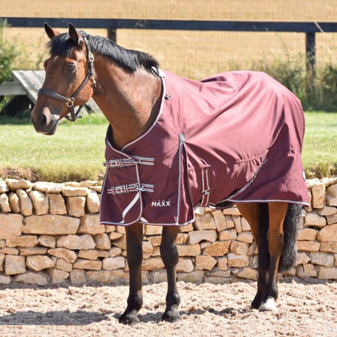 JUMP EQUESTRIAN 1200D 50 gsm Fill Turnout Rug | Lightweight Horse Rug | Waterproof Turnout Rug