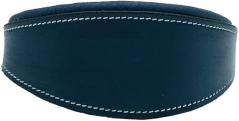Leather Dog Collar – Padded Dog Collar for Whippet & Greyhound