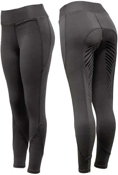 Half Seat Silicone Riding Tights – Riding Tights with Phone Pocket