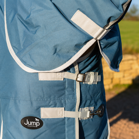 50g Waterproof Horse Turnout Rug with Detachable Neck Combo