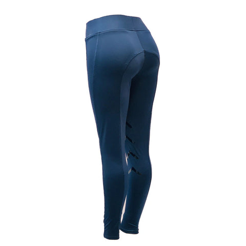 Women Horse Riding Tights | Silicon Seat With Phone Pockets and Knee Patch