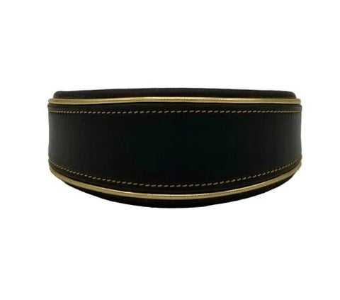 Whippet Dog Collar – Leather Dog Collar for Long Neck Breeds