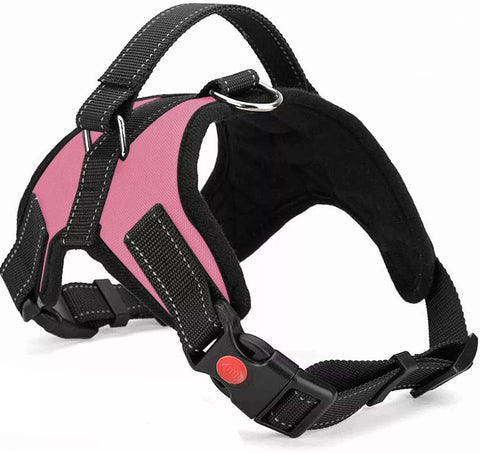 Pink Dog Harness No Pull For Small Medium Large Dogs Anti Pull Strong And Adjustable