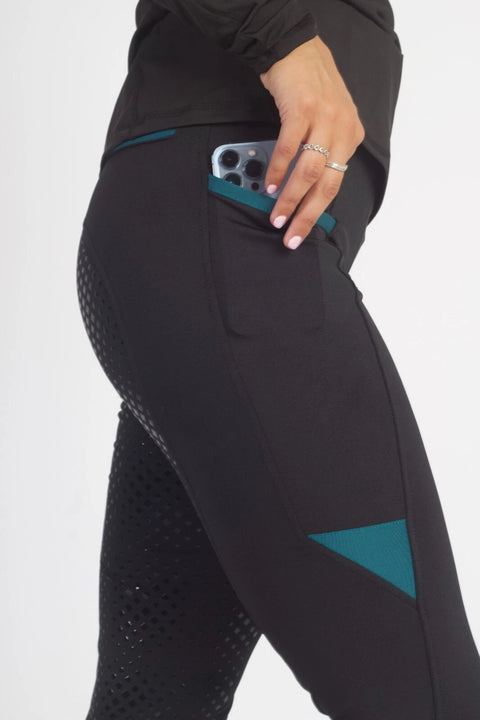 Full Seat Silicone Riding Tight – Stretchy Quick Dry Leggings