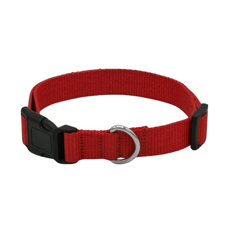 DOG COLLAR NYLON BASIC DOG COLLAR WITH BUCKLE FOR XS S M L AND XL DOG AND CAT