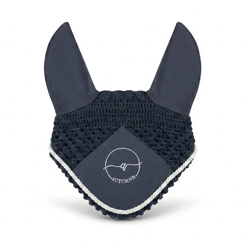 Horse Fly Veil – Crochet Ear Bonnet for Riding & Equestrian Shows