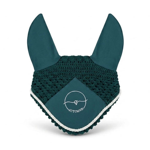 Horse Fly Veil – Crochet Ear Bonnet for Riding & Equestrian Shows