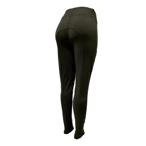 Women Horse Riding Tights | Silicon Seat With Phone Pockets and Knee Patch