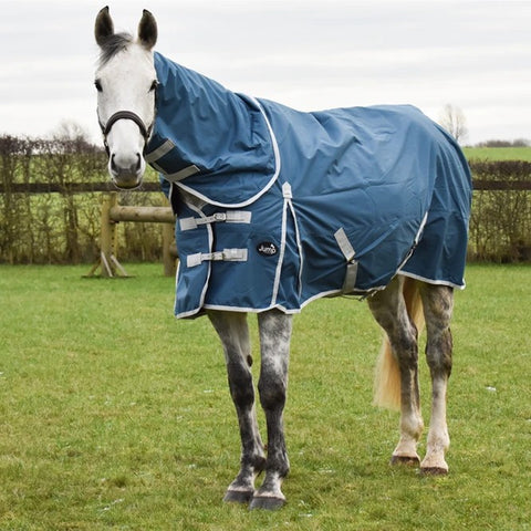 50g Waterproof Horse Turnout Rug with Detachable Neck Combo